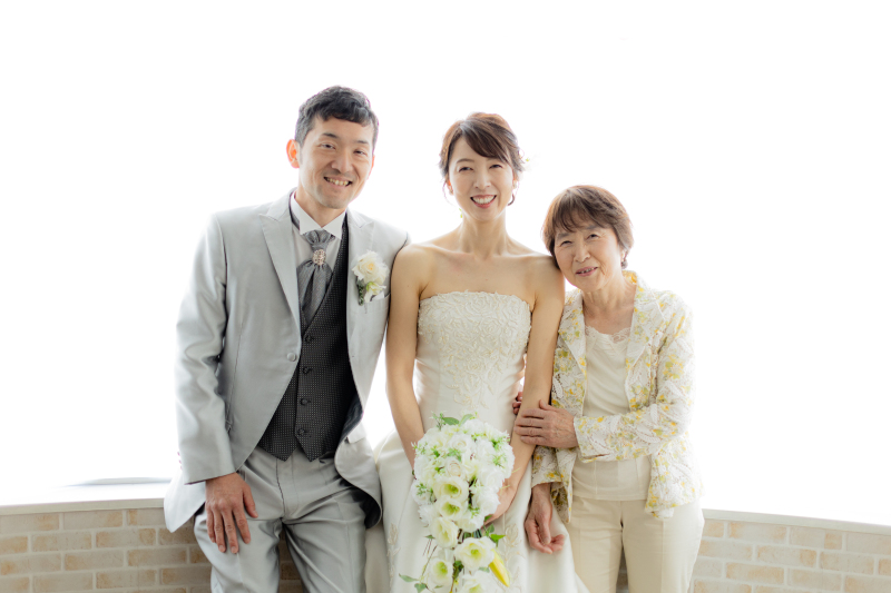 大切な家族とともに