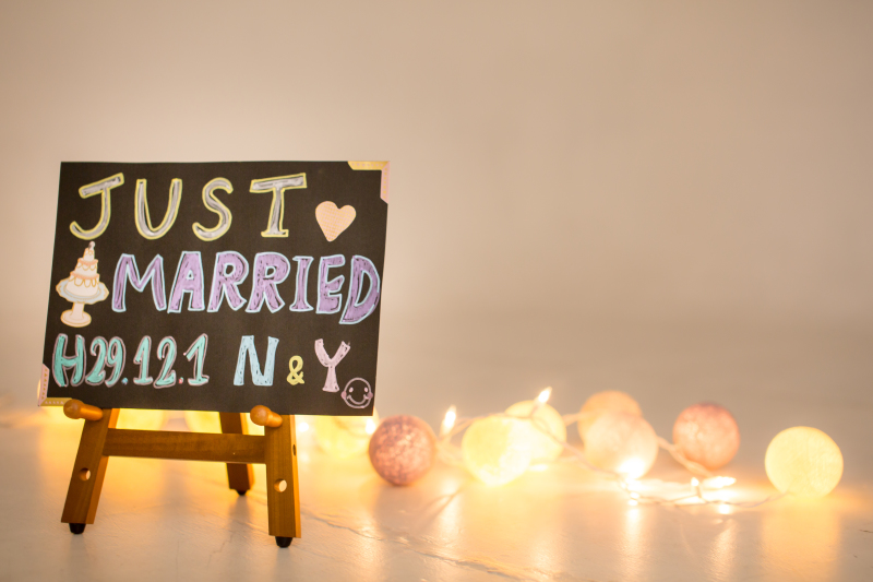 JUST MARRIED♡