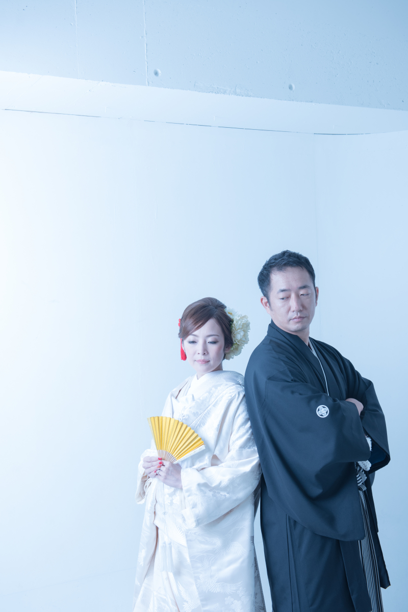 憧れの白無垢で