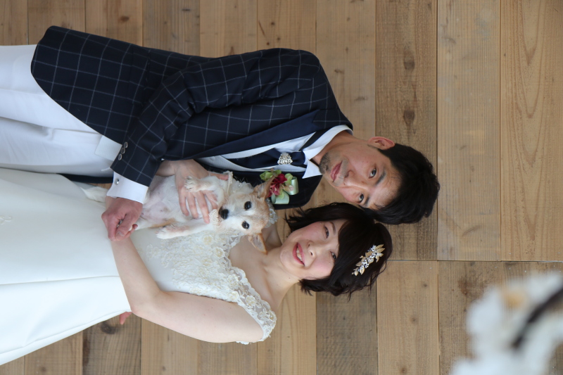 家族みんなで楽しくフォトウェディング♪