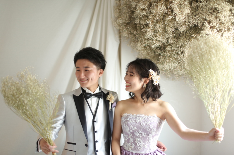 カラードレス×スタジオ