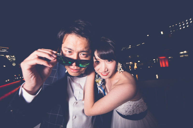 お2人のお人柄がわかるお写真^^