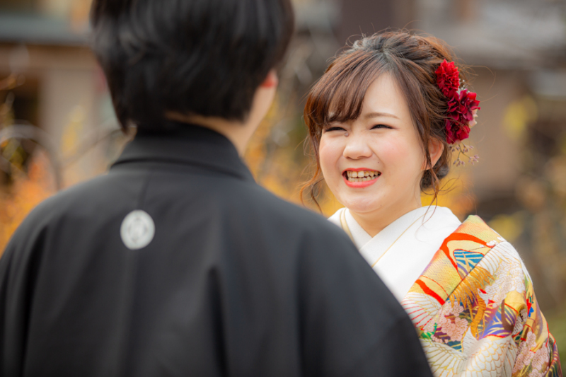 向き合うと・・・