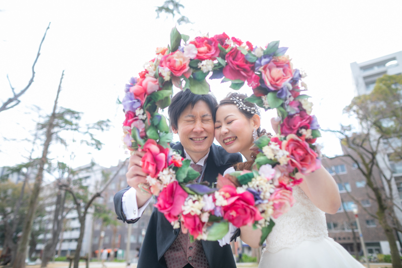 リースに笑顔を閉じ込めて