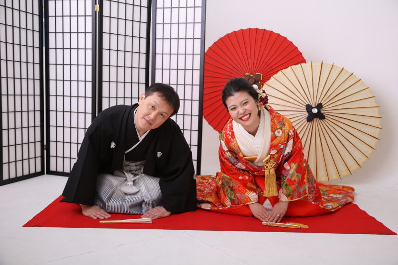 笑顔溢れる撮影