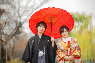 京都で人気の観光地♪巽橋でのロケーション撮影！