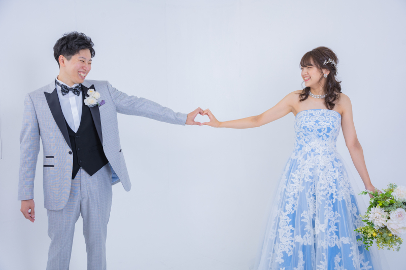 カラードレスにチェンジ!