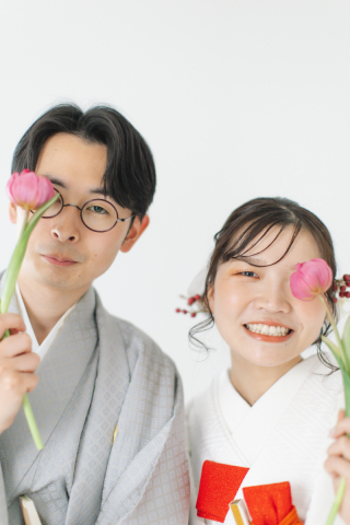 白無垢もカジュアルに