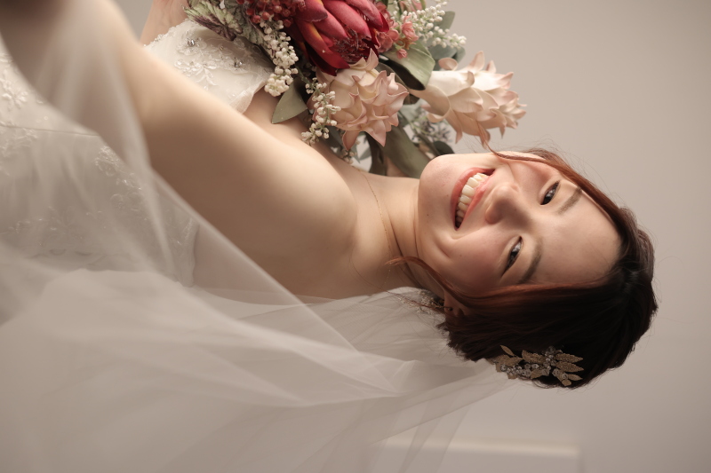 ベールとブーケ