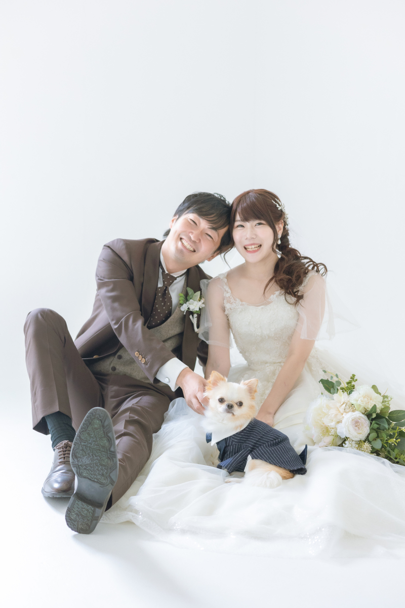 大好きなワンちゃんと