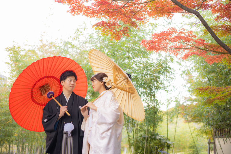 旧藤田邸で和装撮影