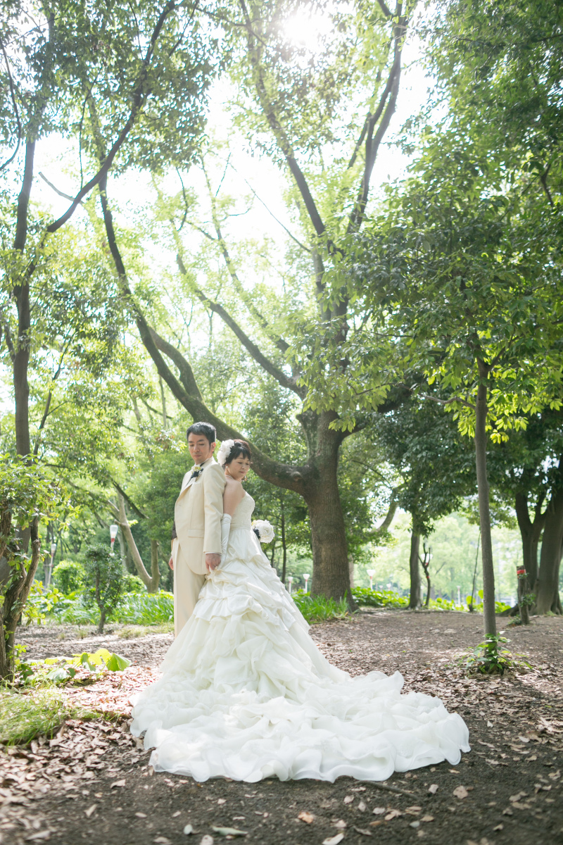 新緑の季節に和装・洋装プラン