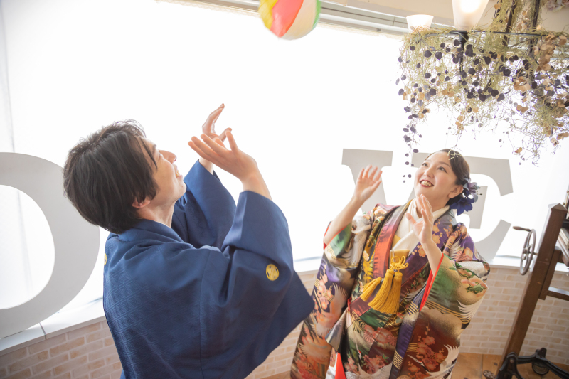 紙風船で楽しく♪