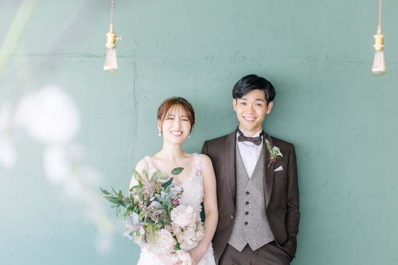 ウェディング × ブラックドレス