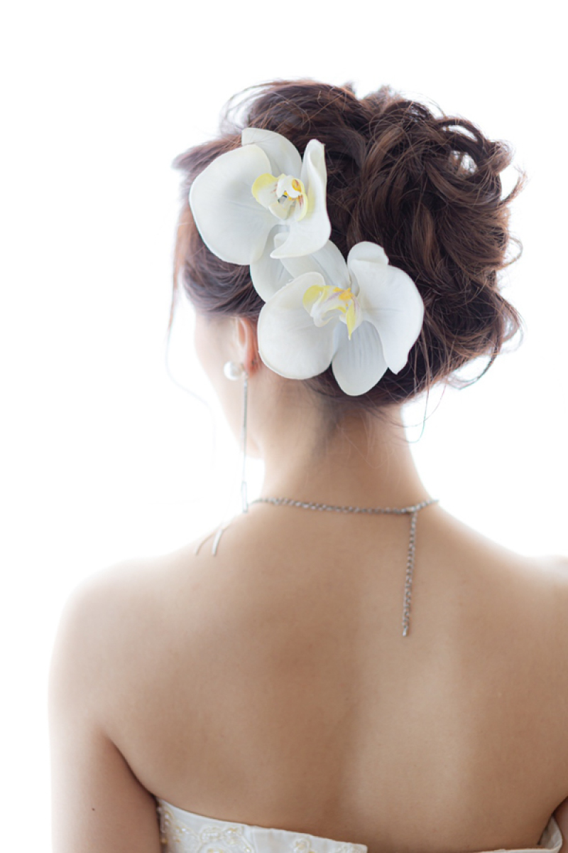 ヘアーのアップのお写真も。