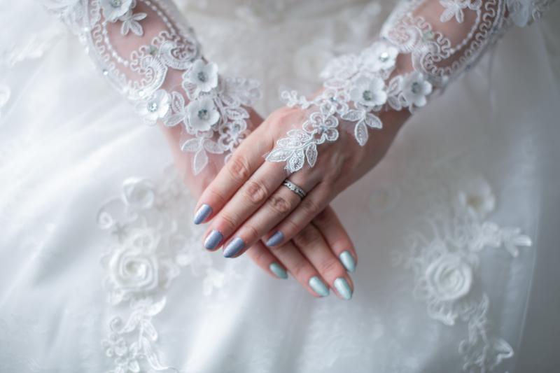 ご新婦様とネイル♪