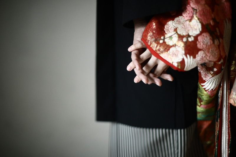 おふたりの手元。。。