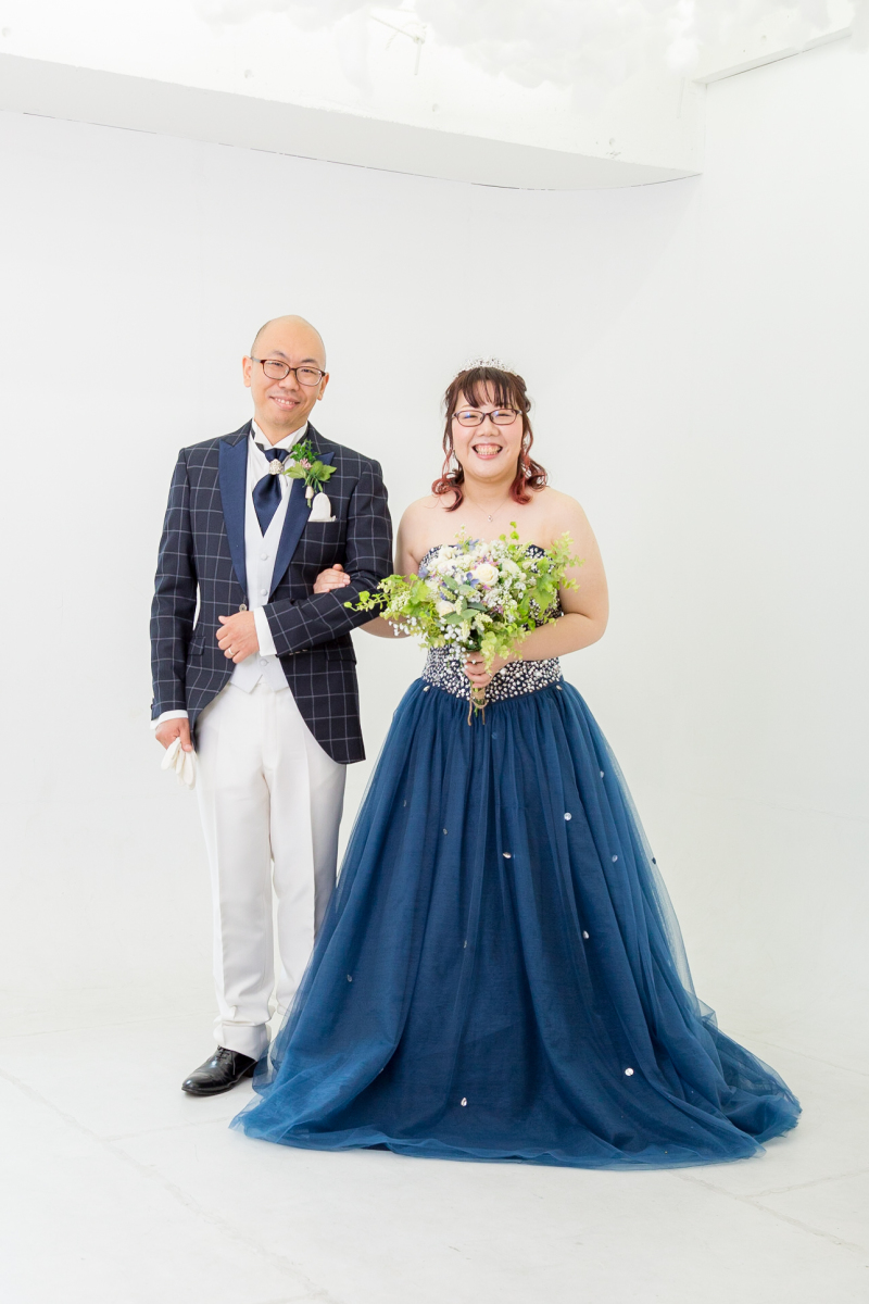 お二人のお写真も♪