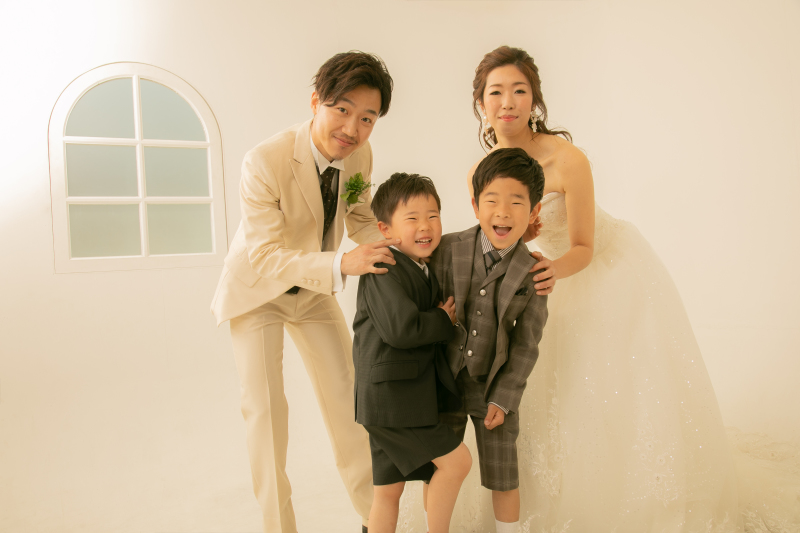 ご家族での撮影(スタジオ)