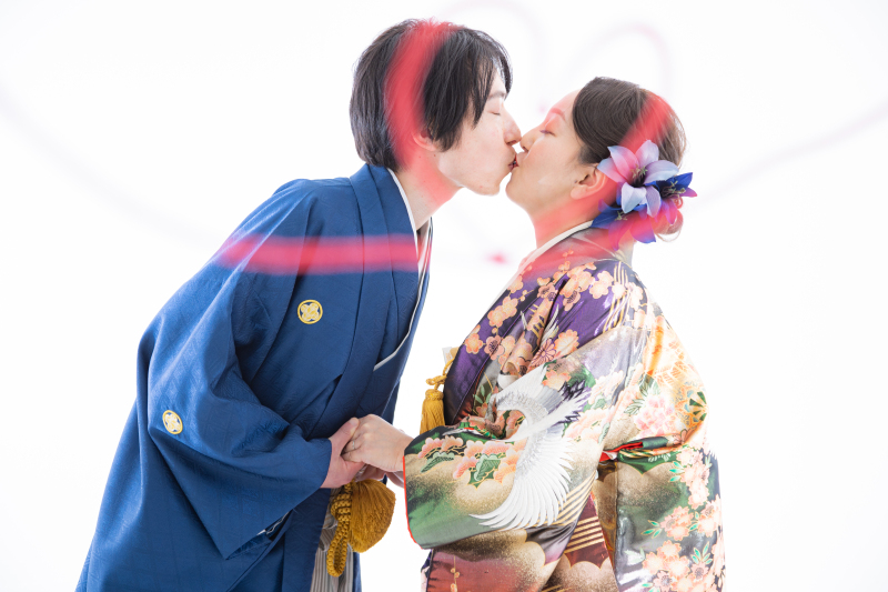 赤い糸が結んだのは・・・