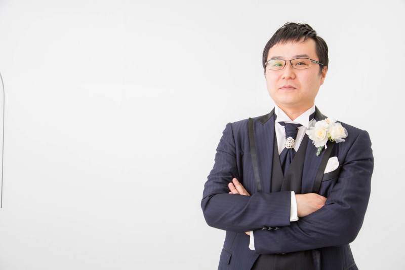 新郎様のソロカットも！