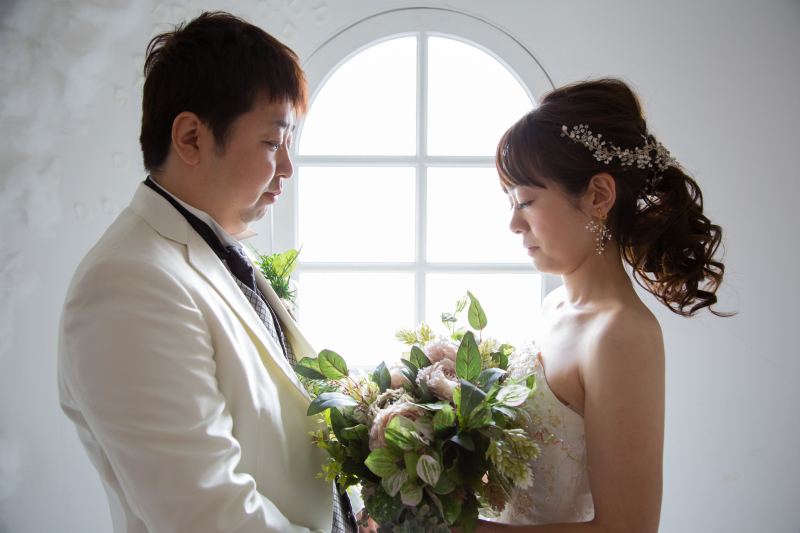 向かい合って・・・