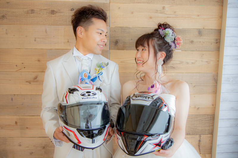 バイクのヘルメット