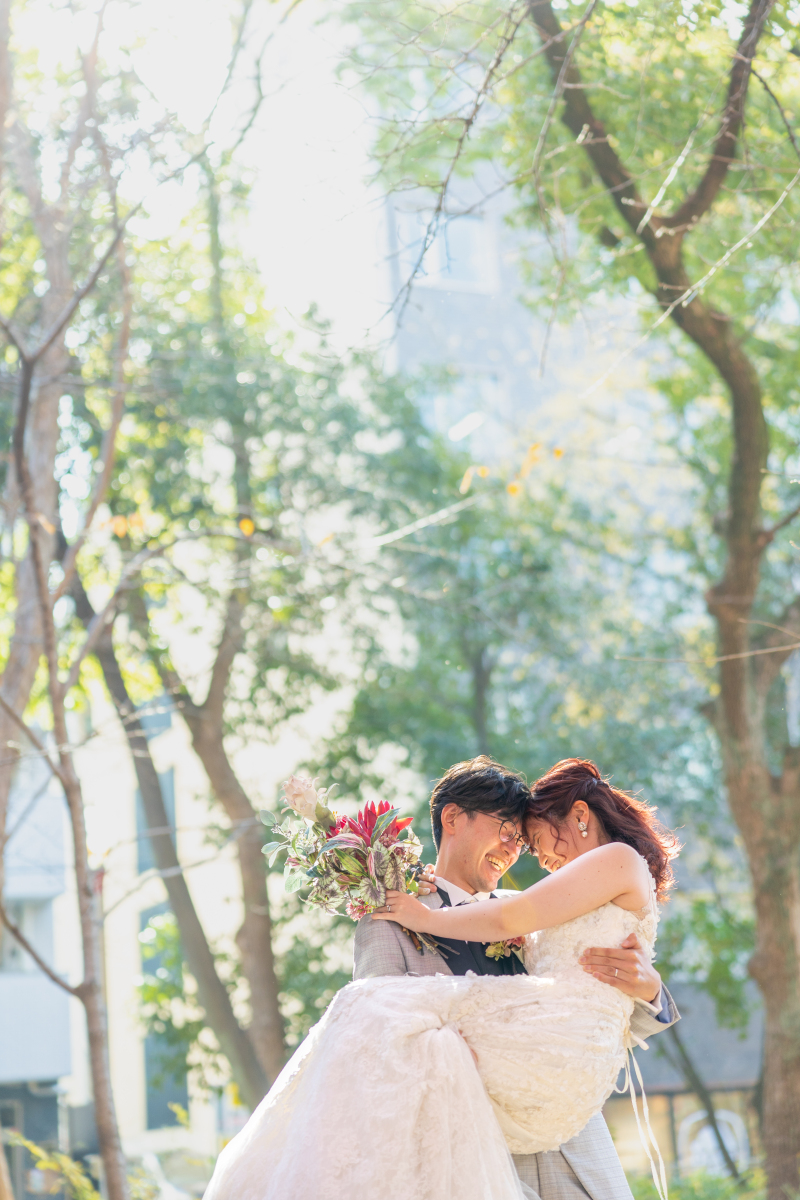 笑顔が素敵なお二人!