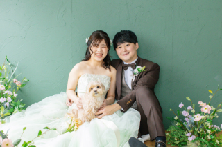 ワンちゃん × スタジオ