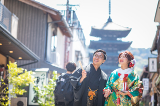 京都で前撮り！