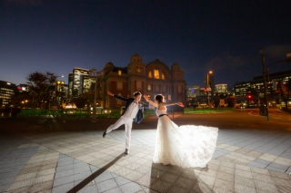 中央公会堂でナイトロケーション撮影♪