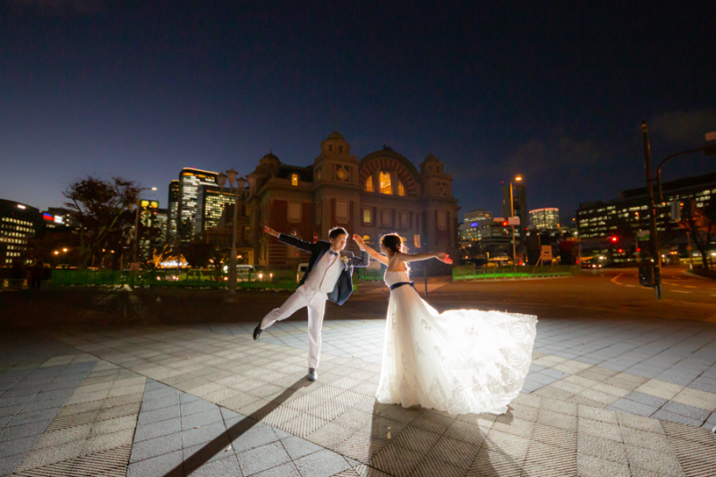 中央公会堂でナイトロケーション撮影♪