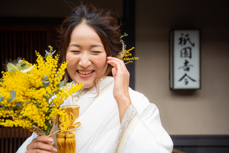 可愛い新婦さん