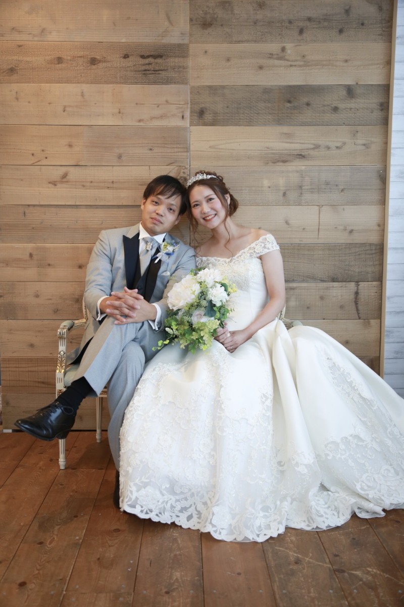 ナチュラルな背景も