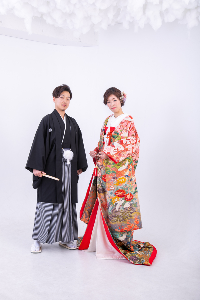 お色直しは色打掛に♪