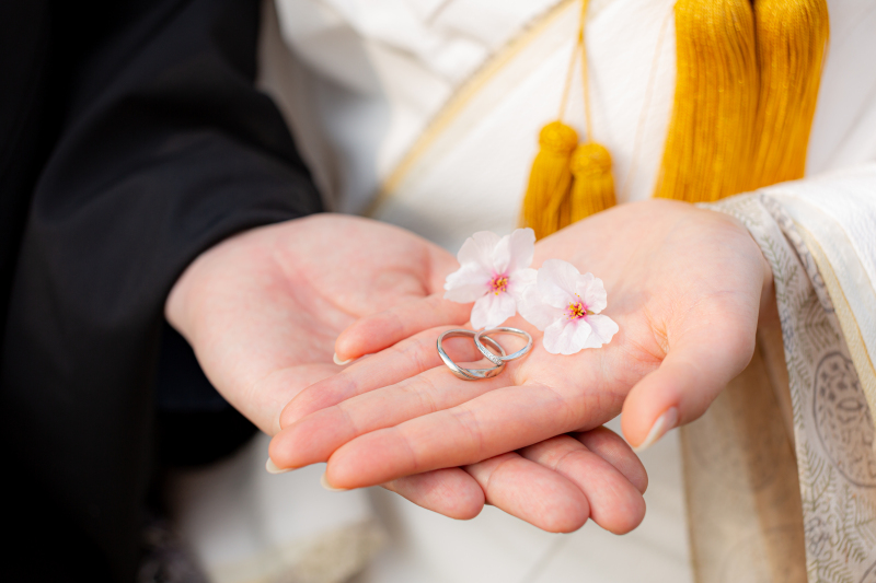 可愛い指輪ショット