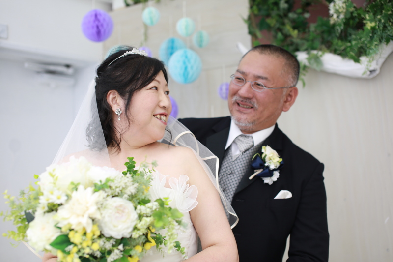 楽しくお話をしながら。