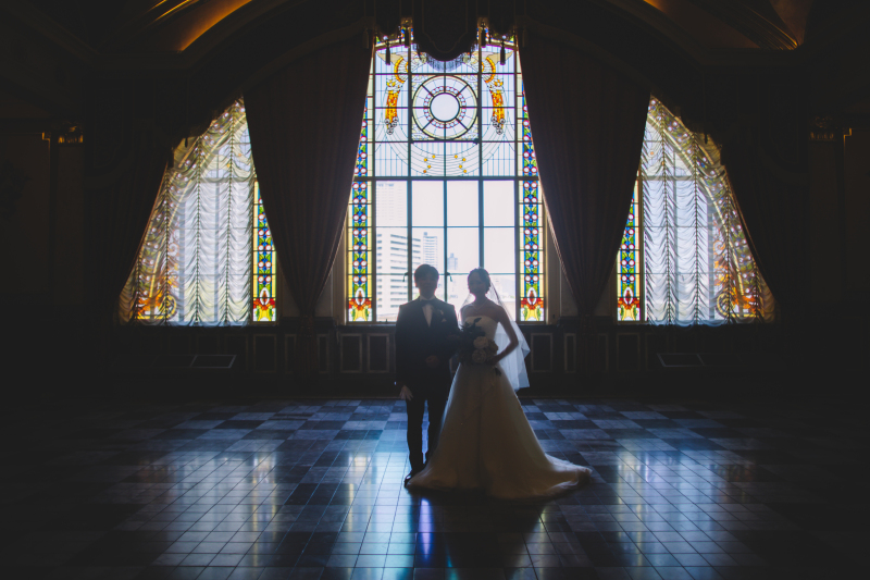 中央公会堂でフォトウェディング