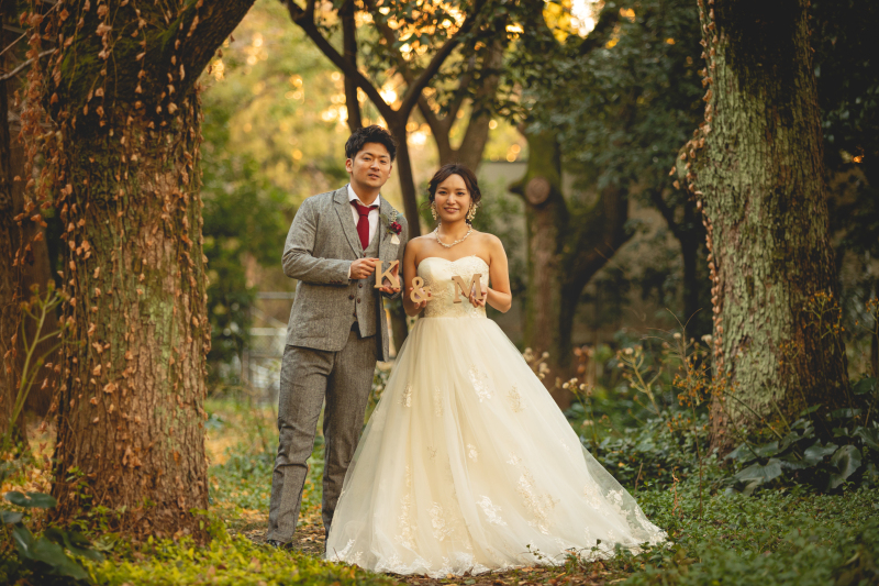 森の中ショット