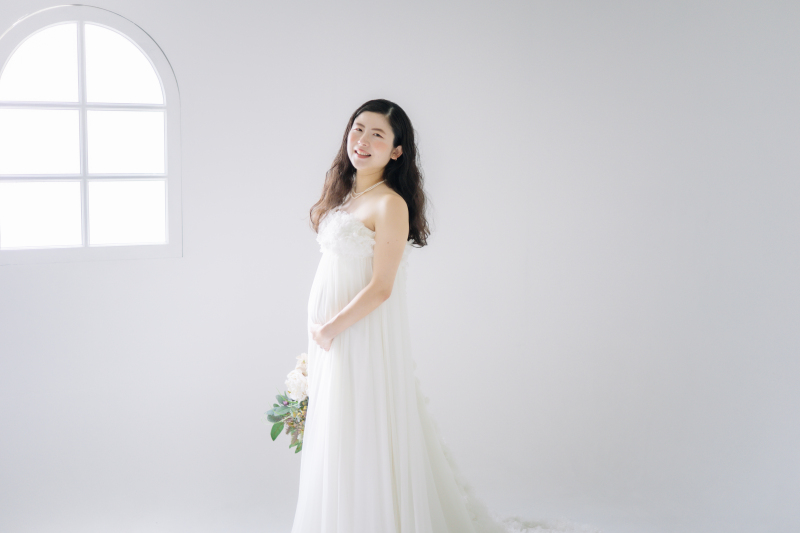 マタニティ対応のドレスもございます！