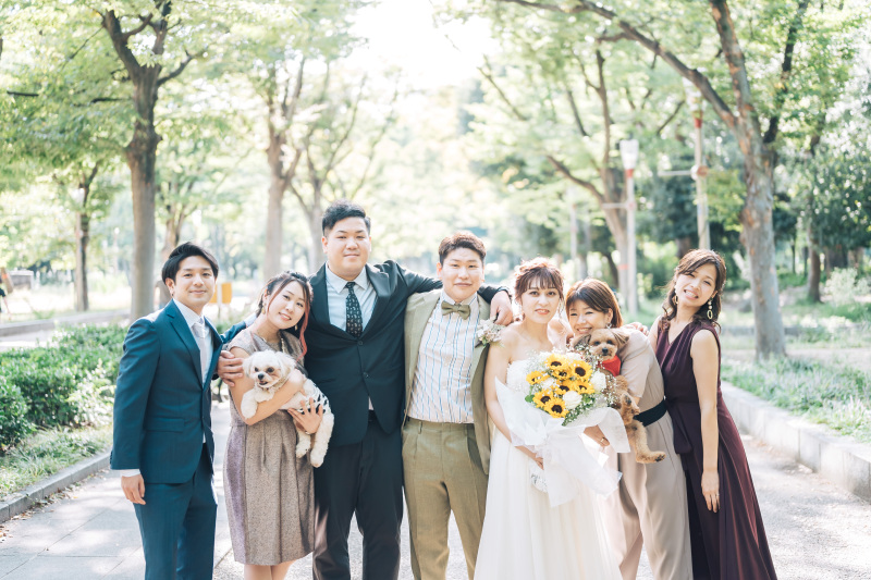 阿部写真館　大阪本町靭公園前店_家族・友人を撮影に呼べる