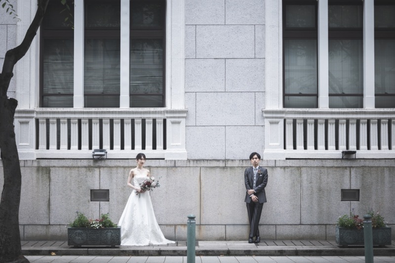 楽しい撮影の中で、こんなクールな表情をしてくれる瞬間があって、2人の大人な雰囲気も好きだなって思った写真です!