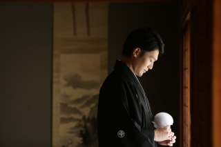 新郎様ヘアメイク