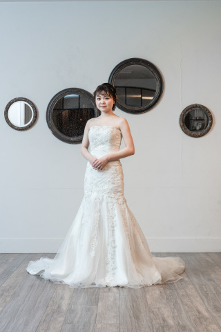 ウエディングドレス：Mー2