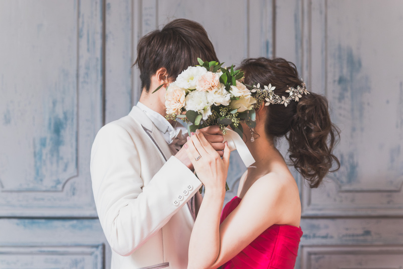 カラードレスで華やかに˚✧₊館内洋装プラン