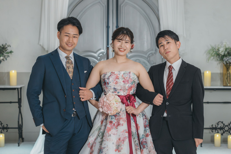 兄弟で仲良く撮影