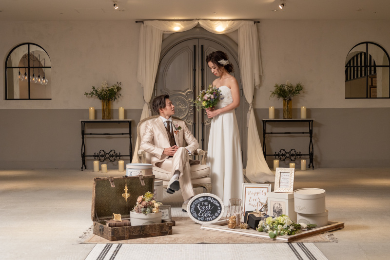 チャペル前での１シーン