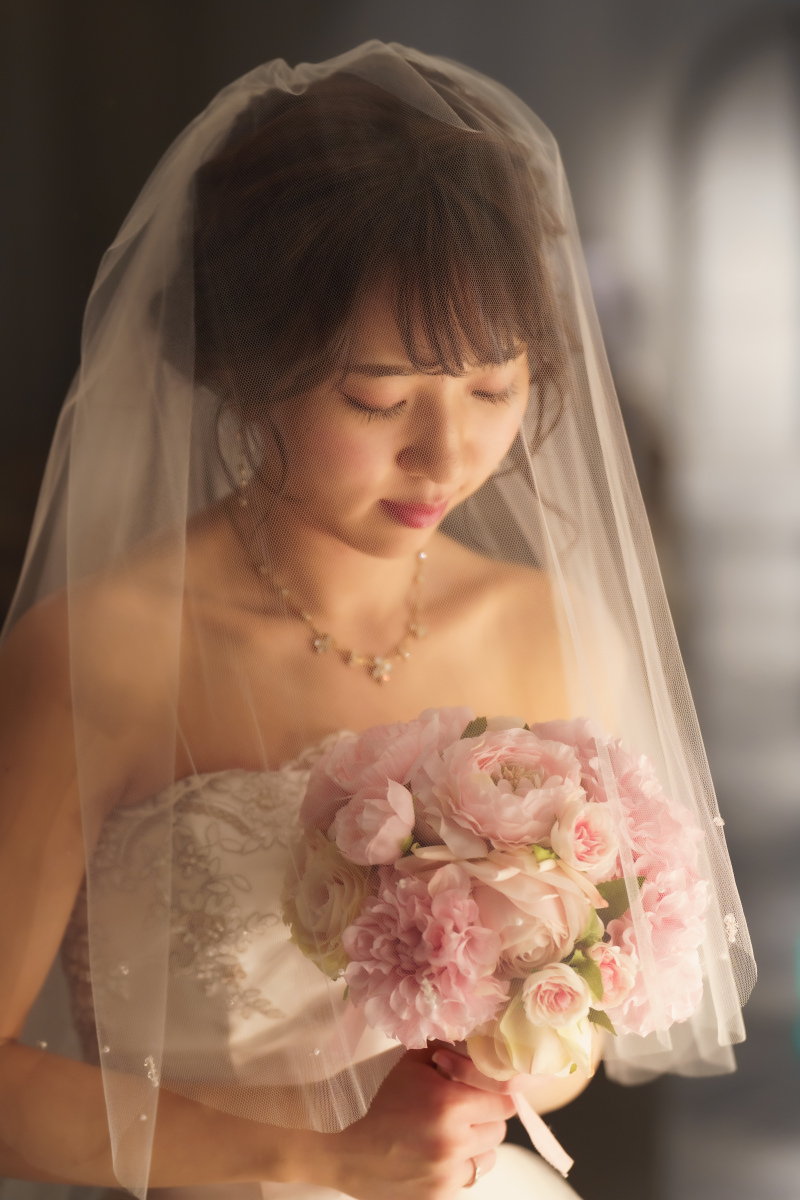 ベールを下ろすと。。。