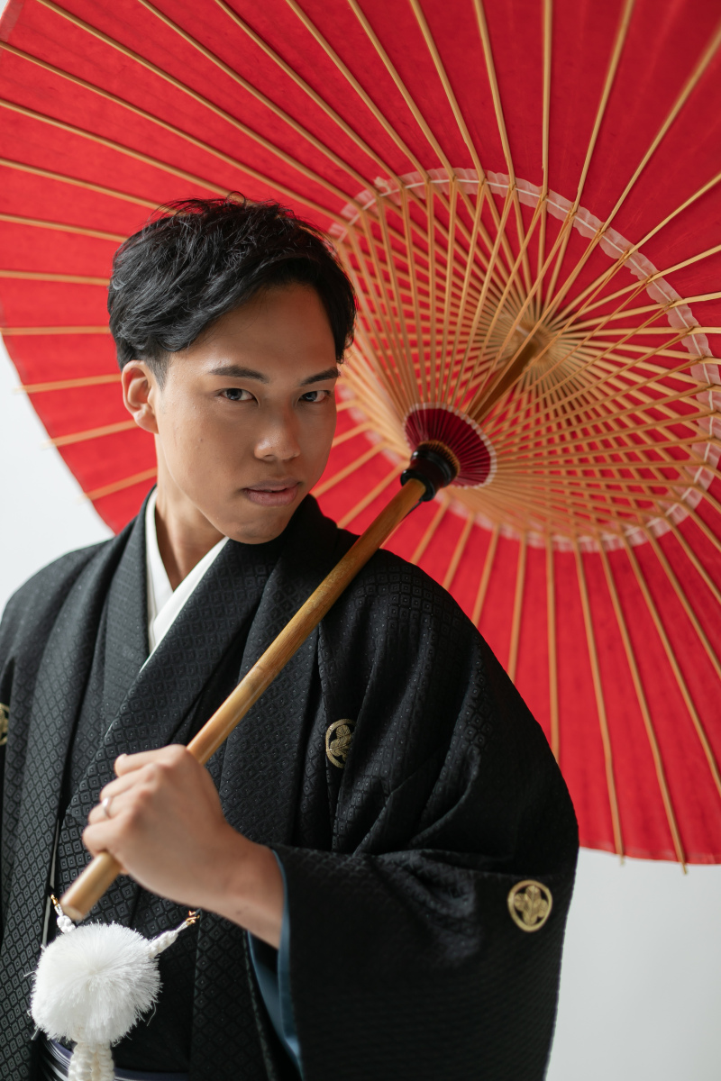 新郎和装ソロショット