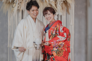 掛下着と色打掛、洋装と盛りだくさんの撮影に(^^)